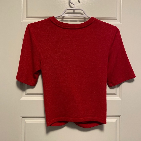 Wilfred Free Subah T-Shirt Red sz XS - Picture 4 of 5